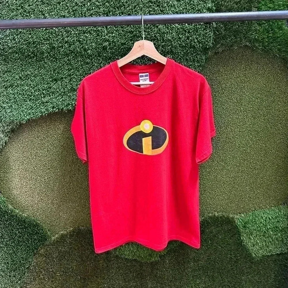 Vintage The Incredibles Movie T-shirt Large - Picture 1 of 4